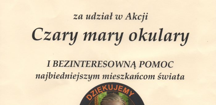 Podziękowanie