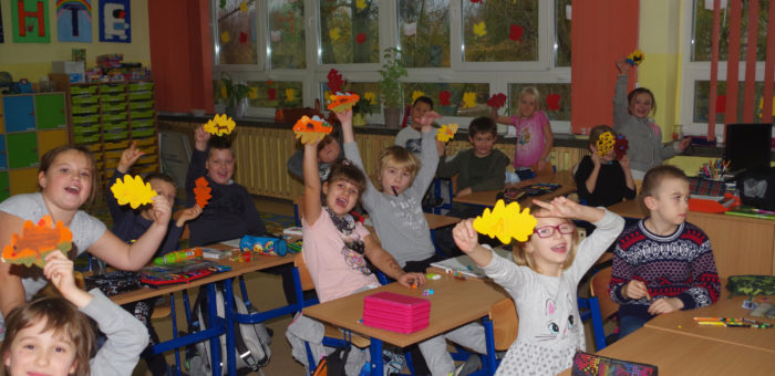 Lusterka z liści – jesienne warsztaty