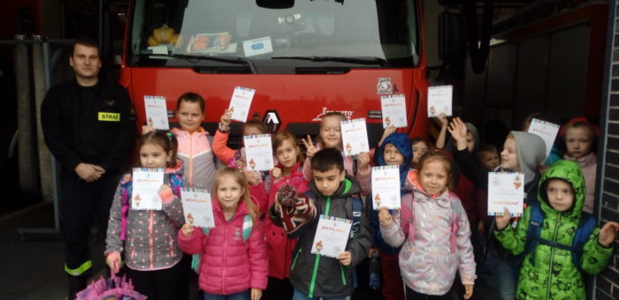 Klasa 1-3cu u Straży Pożarnej