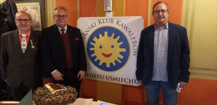 Spotkanie z Kawalerami Międzynarodowego Orderu Uśmiechu