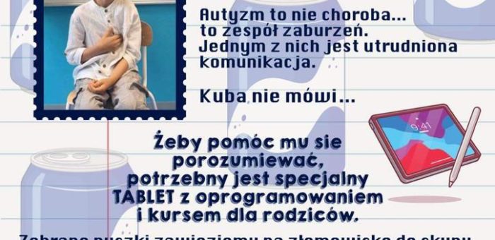 Zbieramy puszki! Zbiórka dla Kuby
