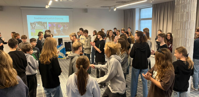 Krata, taniec i dudy: szkocka przygoda klas dwujęzycznych